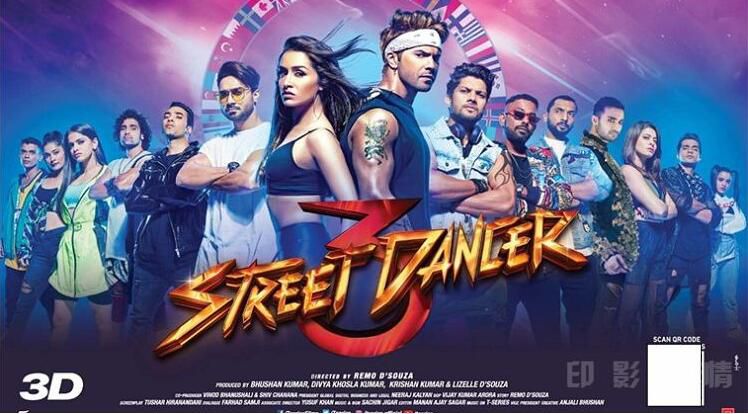 2020印度影星瓦倫.德哈萬電影《人人皆舞者3/街舞者/Street Dancer》印度語中字 盒裝1碟